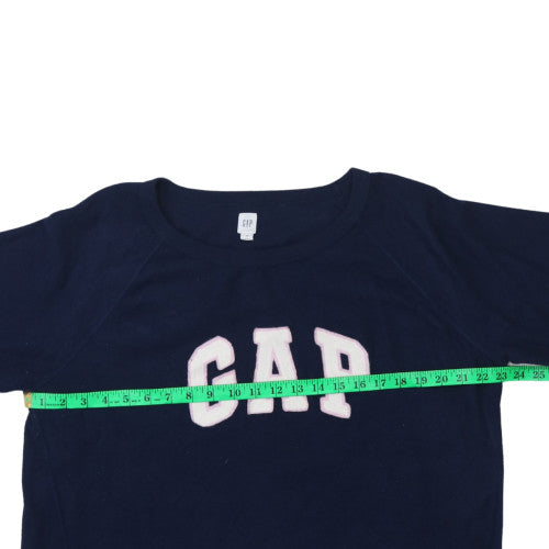 Womens UK Size XL GAP Blue Pullover Sweatshirt