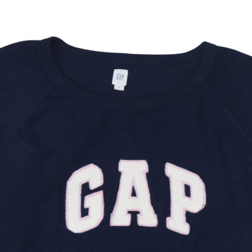 Womens UK Size XL GAP Blue Pullover Sweatshirt