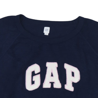 Womens UK Size XL GAP Blue Pullover Sweatshirt