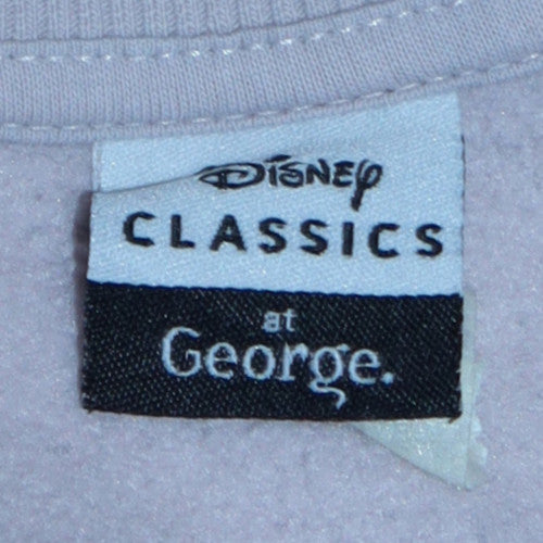 Teens UK Size 12-14 George Purple Pullover Sweatshirt