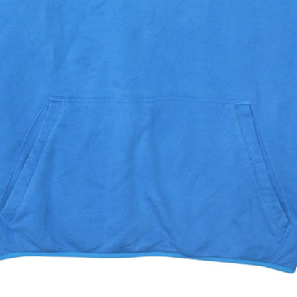 Mens UK Size L Puma Blue Pullover Hoodie