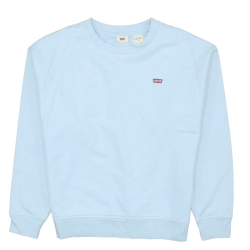 Mens UK Size L Levi's Blue Pullover Sweatshirt