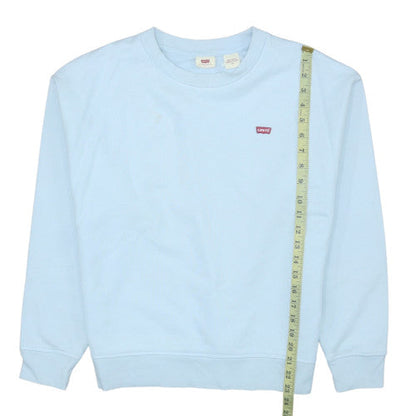 Mens UK Size L Levi's Blue Pullover Sweatshirt