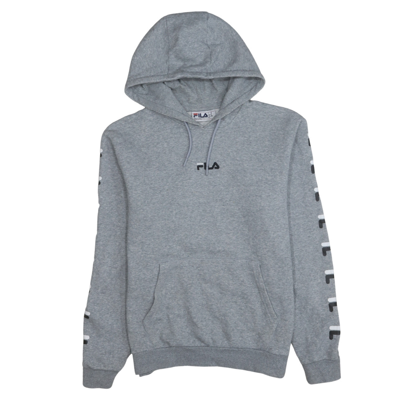 Mens UK Size M Fila Grey Pullover Hoodie