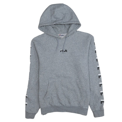 Mens UK Size M Fila Grey Pullover Hoodie