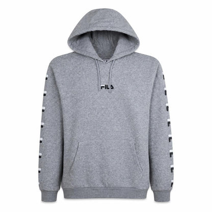 Mens UK Size M Fila Grey Pullover Hoodie