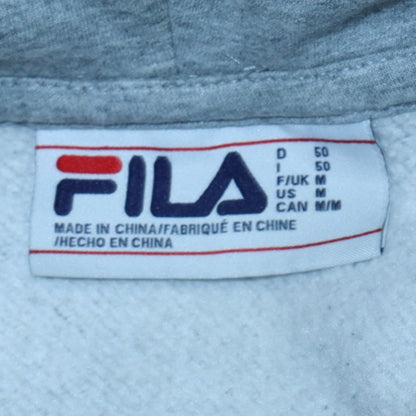Mens UK Size M Fila Grey Pullover Hoodie