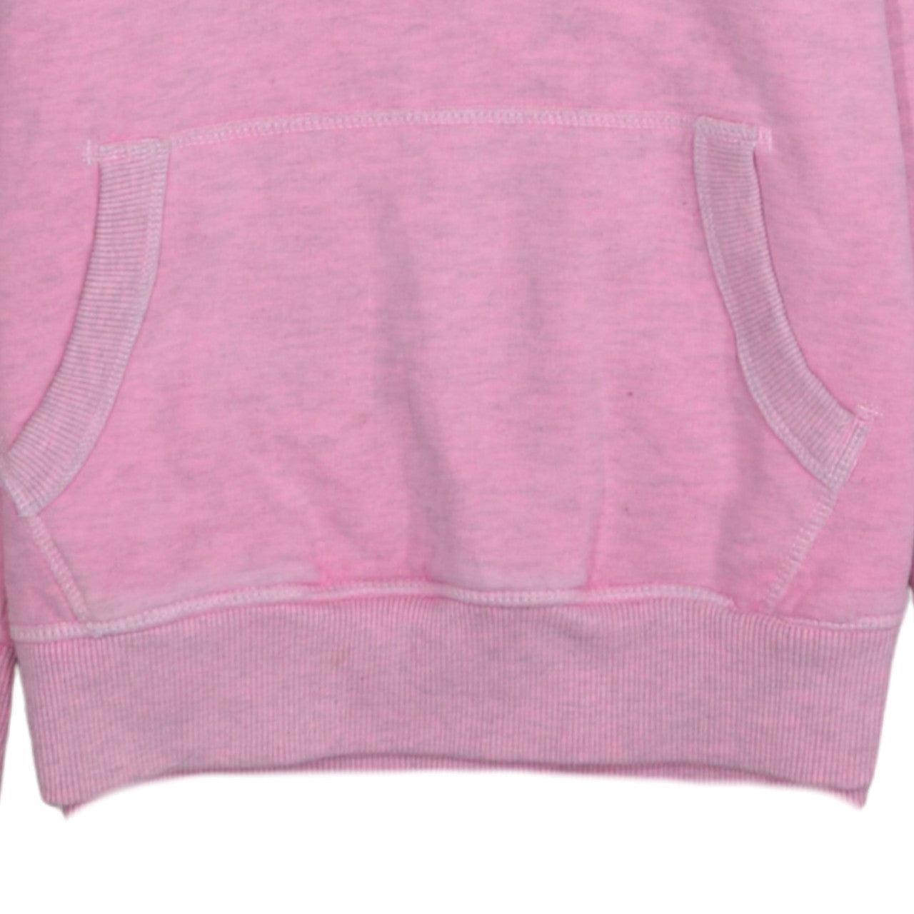 Womens UK Size S Superdry Pink Pullover Hoodie