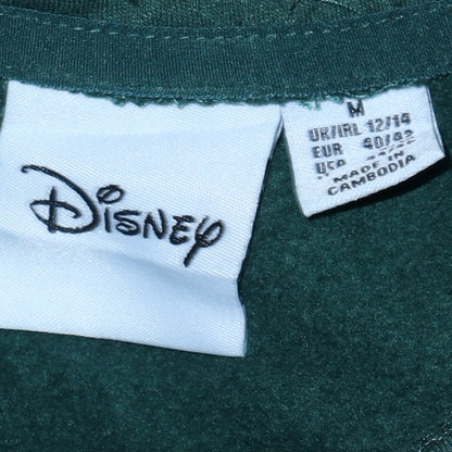 Womens UK Size M Disney Green Pullover Hoodie
