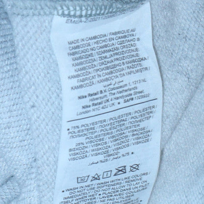 Mens UK Size M Nike Grey Full Zip Hoodie