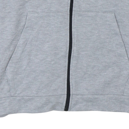 Mens UK Size M Nike Grey Full Zip Hoodie