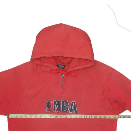 Mens UK Size M Champion Red Pullover Hoodie