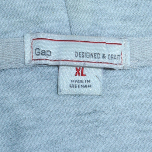 Womens UK Size XL Gap Grey Full Zip Hoodie