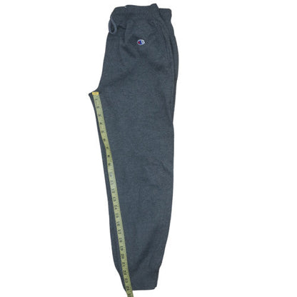 Champion Men's Grey Fleece Jogger Sweatpants Medium Regular Fit