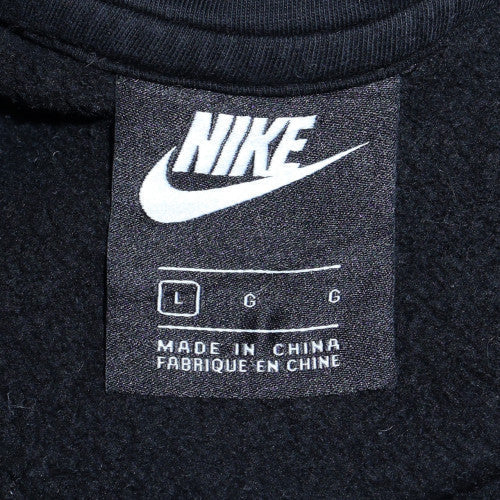Mens UK Size L Nike Black Pullover Hoodie
