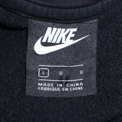 Mens UK Size L Nike Black Pullover Hoodie
