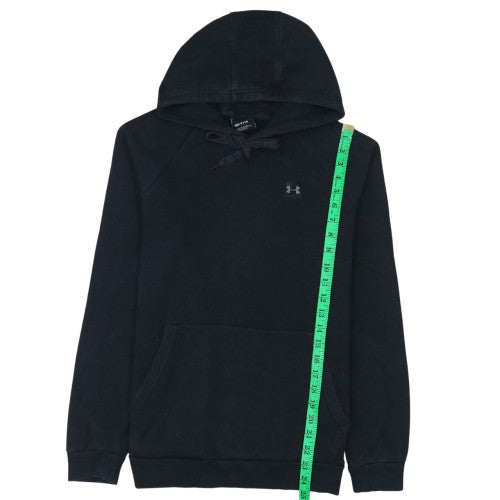 Mens UK Size S Under Armour Black Pullover Hoodie