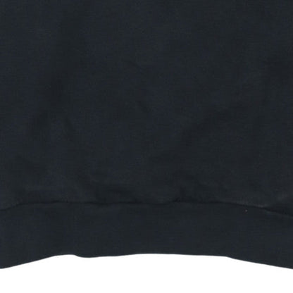 Adidas Boys Black Crew Neck Pullover Sweatshirt 13-14 Years Classic Style