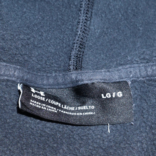 Mens UK Size L Under Armour Black Full Zip Hoodie