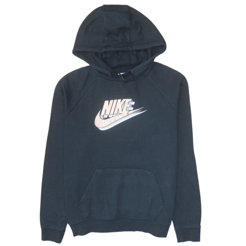 Womens UK Size M Nike Black Pullover Hoodie