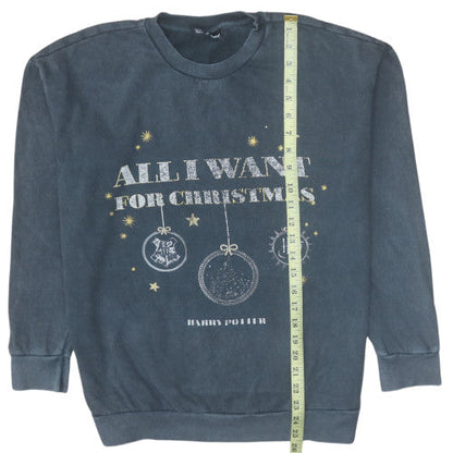Womens UK Size 12-14 George Grey Pullover Sweatshirt