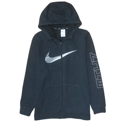 Mens UK Size L Nike Black Full Zip Hoodie