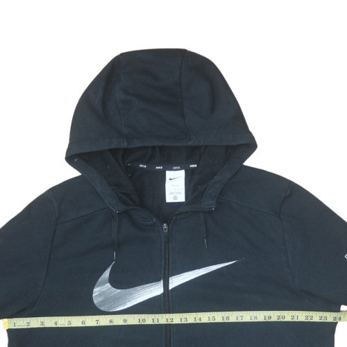 Mens UK Size L Nike Black Full Zip Hoodie