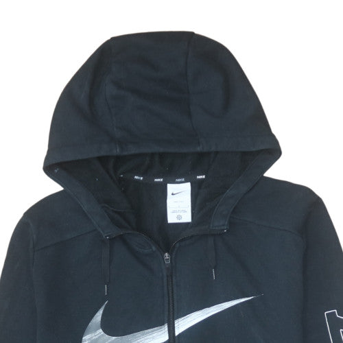 Mens UK Size L Nike Black Full Zip Hoodie