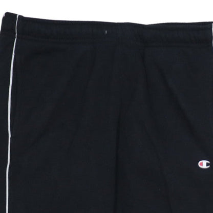 Champion Boys Black 2XL Jogger Sweatpants with Side Stripe