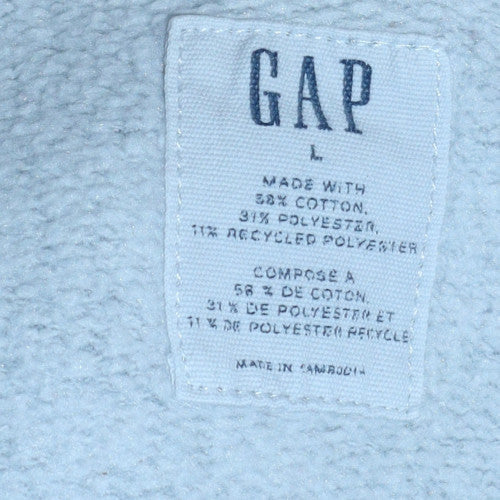Mens UK Size L GAP Grey Pullover Sweatshirt