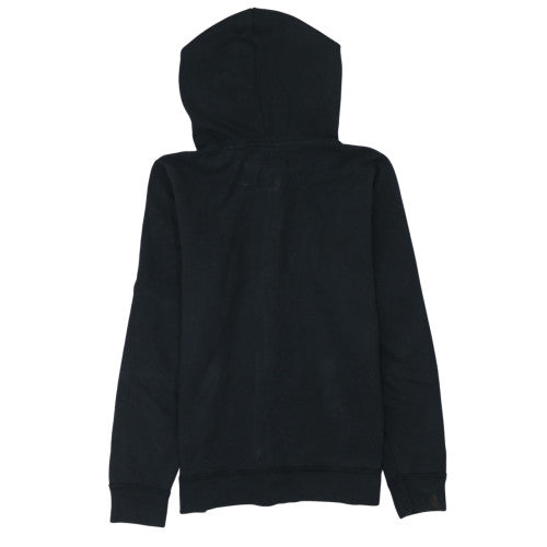 Mens UK Size S Hollister Black Full Zip Hoodie