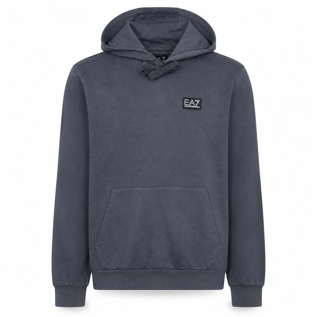 Mens UK Size L Emporio Armani Grey Pullover Hoodie