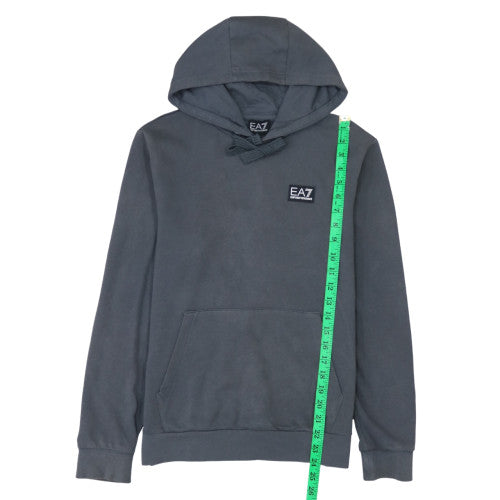 Mens UK Size L Emporio Armani Grey Pullover Hoodie