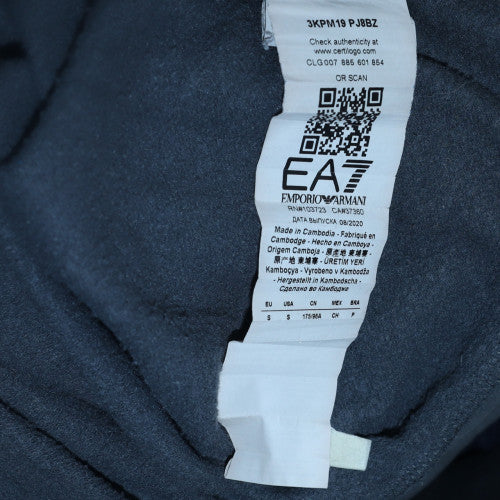 Mens UK Size L Emporio Armani Grey Pullover Hoodie
