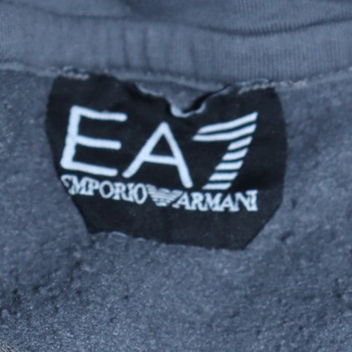 Mens UK Size L Emporio Armani Grey Pullover Hoodie