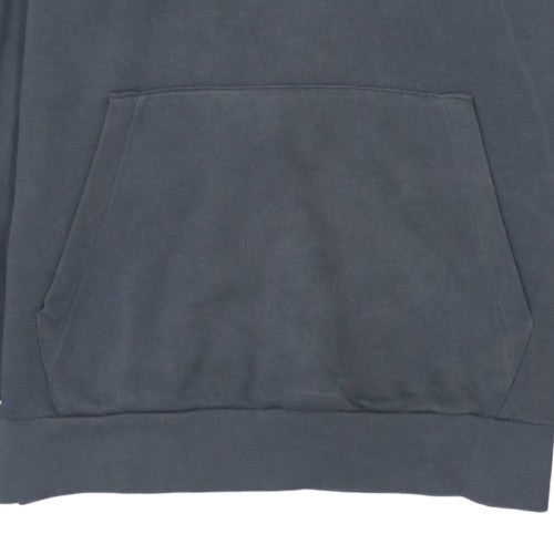 Mens UK Size L Emporio Armani Grey Pullover Hoodie