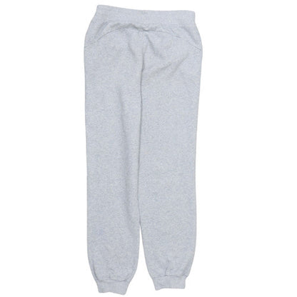 Puma Boys Grey 13-14 Years Sweatpants Regular Fit Fleece Activewear Trousers