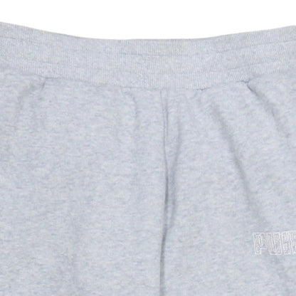 Puma Boys Grey 13-14 Years Sweatpants Regular Fit Fleece Activewear Trousers