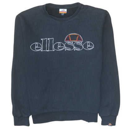 Mens UK Size M Ellesse Blue Pullover Sweatshirt