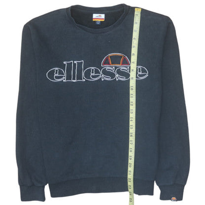 Mens UK Size M Ellesse Blue Pullover Sweatshirt