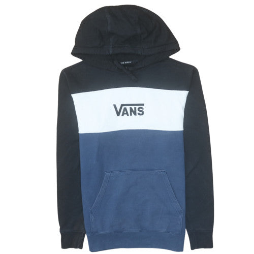 Mens UK Size XS Vans Blue Pullover Hoodie