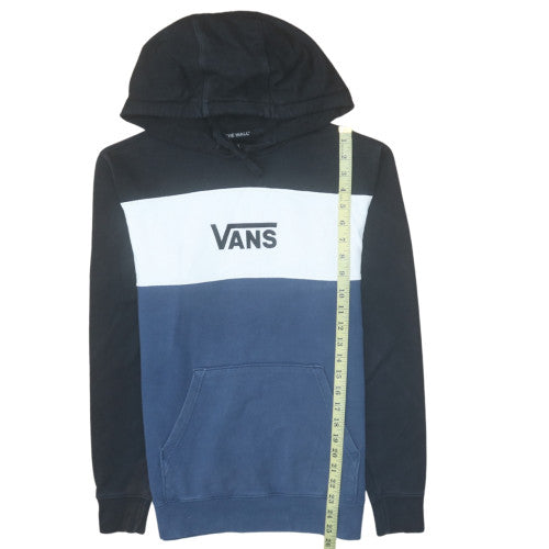 Mens UK Size XS Vans Blue Pullover Hoodie