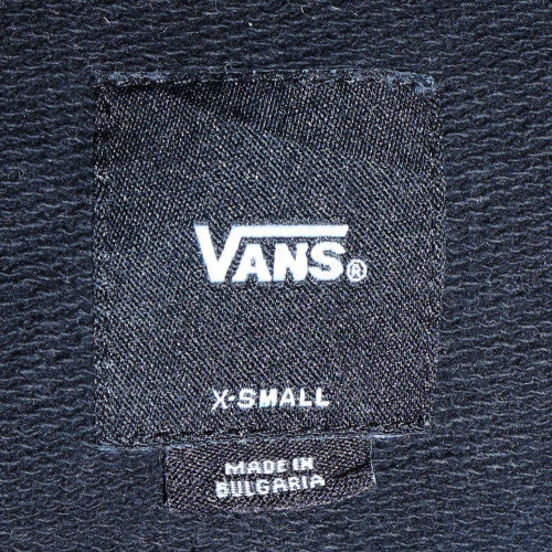Mens UK Size XS Vans Blue Pullover Hoodie