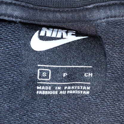 Mens UK Size S Nike Black Pullover Sweatshirt