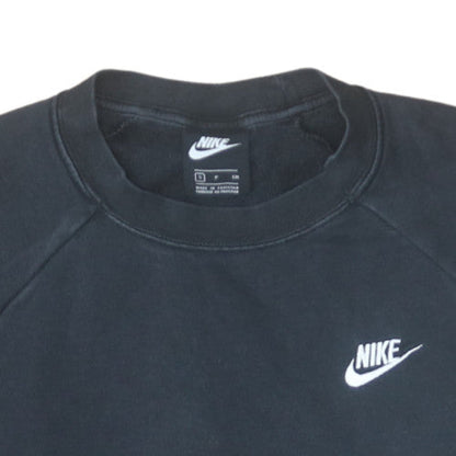 Mens UK Size S Nike Black Pullover Sweatshirt
