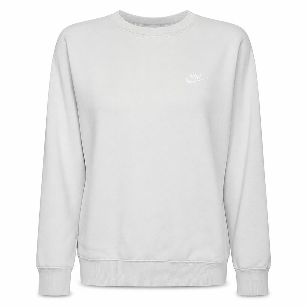 Womens UK Size S Nike White Pullover Sweatshirt