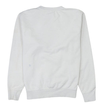 Womens UK Size S Nike White Pullover Sweatshirt