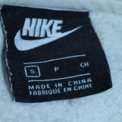 Womens UK Size S Nike White Pullover Sweatshirt
