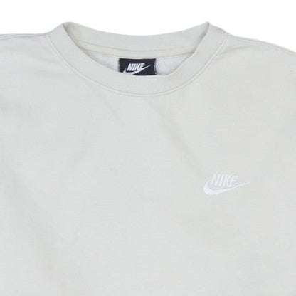 Womens UK Size S Nike White Pullover Sweatshirt