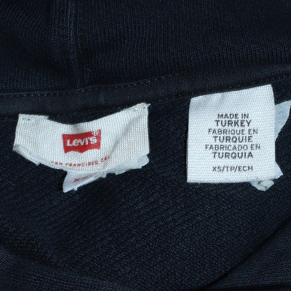 Womens UK Size XS Levi's Black Pullover Hoodie